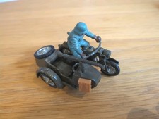 Britains Deetail German BMW Motorcycle/Sidecar combo