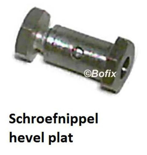 Bofix schroefnippel domino