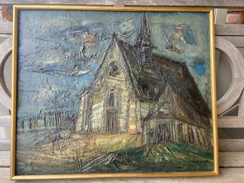 Peinture tableau huile toile - huile,