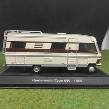 1985 Mercedes Hypermobil Type 650 IXO Hachette Motorhome 1/43 No. 4 on Base