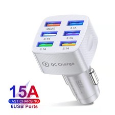 Chargeur USB 6 voies voiture 6