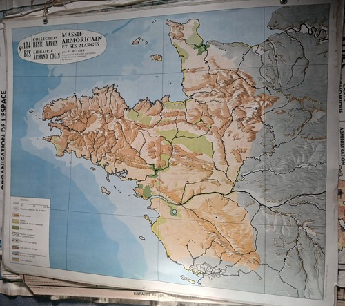 Carte scolaire murale - carte,