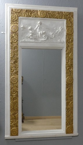 Trumeau art déco stuc - en,