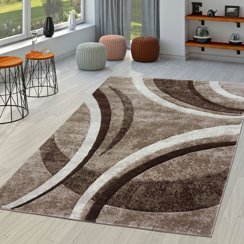 Tapis salon rayé moderne - tapis, avec