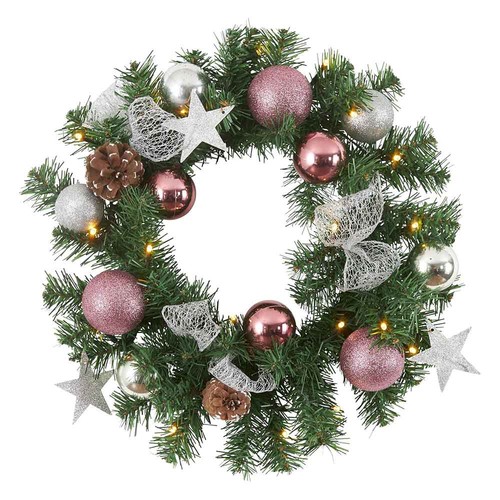 Eglo couronne noël - couronne, led