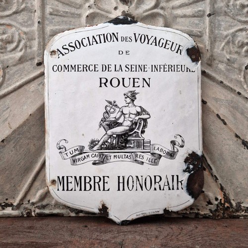 Rare plaque émaillée - rare,
