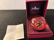 Boule presse papier cerisier