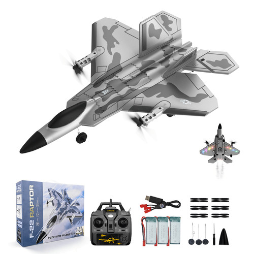 F22 raptor plane with - 4-ch,