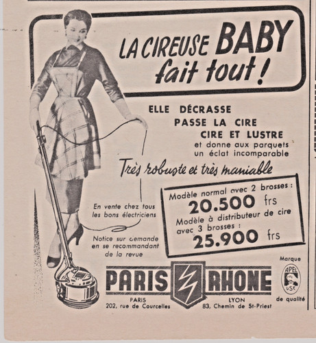 Publicite presse cireuse - publicite,