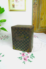 Antique metal box ""Coffee"" ML, H.15cm, satisfactory condition