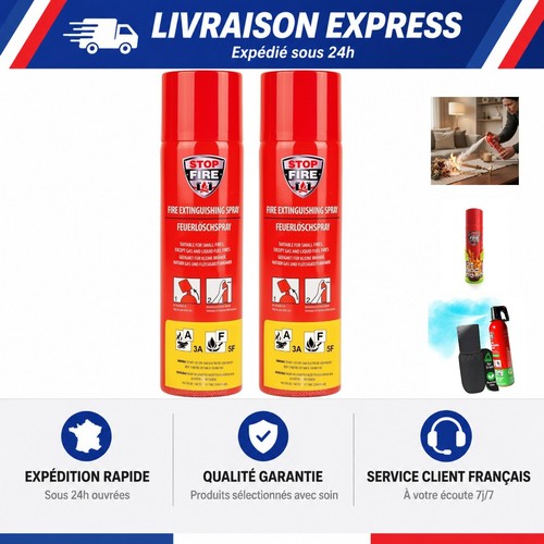500ml extincteur maison a - 2x,
