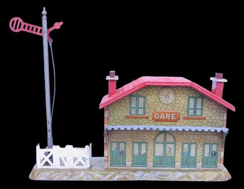 Train gare avant guerre - train,