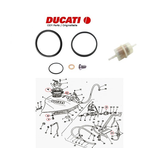 Ducati 350 400 600 750 - 900, ss