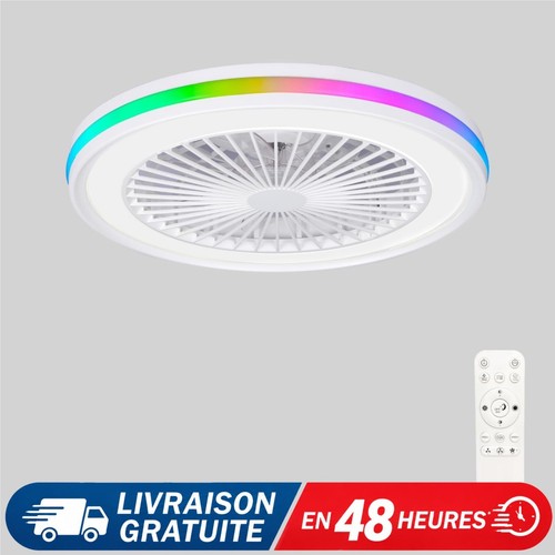 Ventilateur plafond led - ventilateur, 48cm