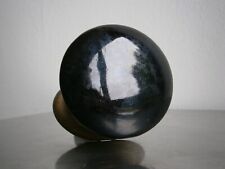 Black Porcelain Brass Decor Antique House Front Door Handle