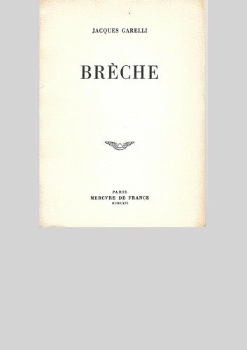 Breche jacques garelli - breche,