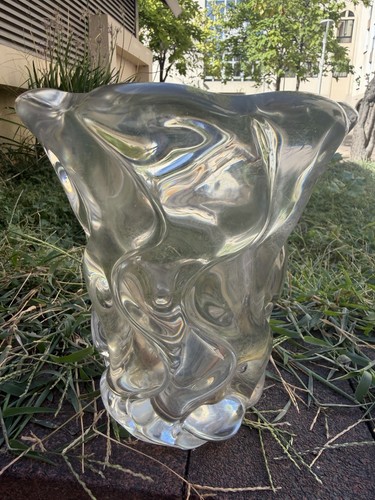 Superbe vase daum cristal - vase, en