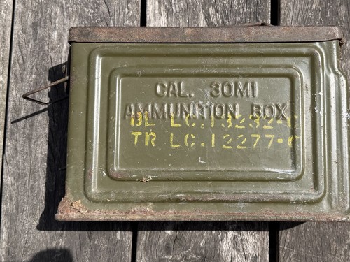 Caisse munitions mitrailleuse