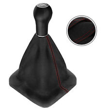 Levier De Cuir Véritable Avec Vitesses pour VW Golf 2 3 4 Polo 6n Passat 35i 5