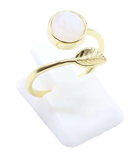 Bague argent 925 - 925, 'feuille