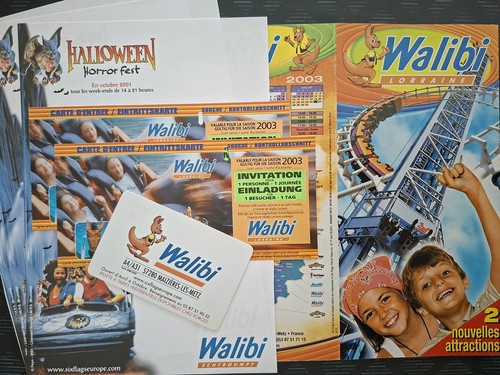Lot ticket entrée - , invitation
