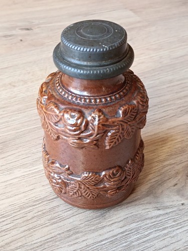 Pot tabac ancien grés - pot,