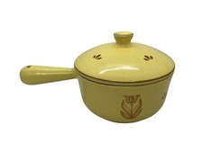Dru Holland Yellow Enamel Pot