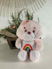 9 ⚜️Old Plush Plush Blanket Biss Bear Pink Joker Care Bears Vintage