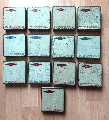 Lot boites metalliques - lot,