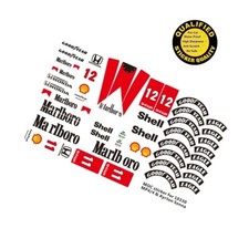 Custom sticker for set 10330 MP4/4, Precut sticker only