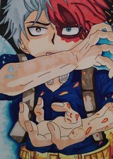 Dessin manga. Taille A4, état