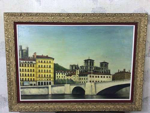 Henri grossi tableau - henri, toile
