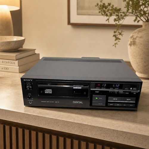 Sony cdp 101 rare - sony, lecteur