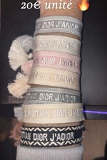 bracelet tissu  Christian Dior