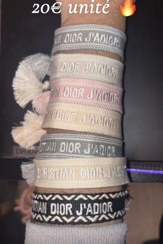 Bracelet tissu christian dior - ,
