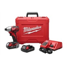 Kit De Perceuse À Chocs Compacte HEX M18 1/4" 2656 22CT Milwaukee Electric Tools