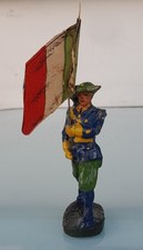 Soldier Chialu target flag bearer in pasta 1950s original.