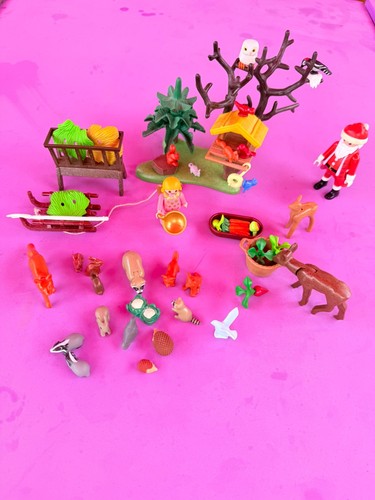 Lot playmobil noël forêt - playmobil, en