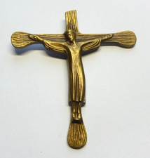 2544/23    OLD  CRUCIFIX OF TANCREMONT ..BRONZE