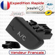 Bouton Interrupteur Climatisation Clim compatible  Peugeot C1 / 107 6554KX