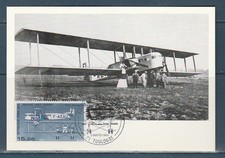 carte  1er jour avion poste