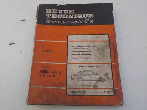 Revue technique ford taunus - revue,