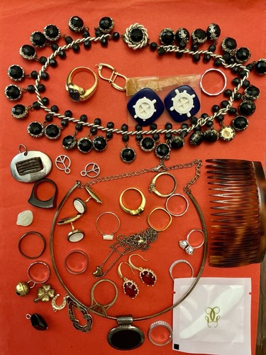 Beau lot bijoux anciens - de, /