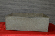 Ancien bac ou auge en zinc