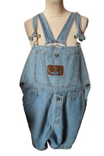 SALOPETTE COURTE JEANS FEMME