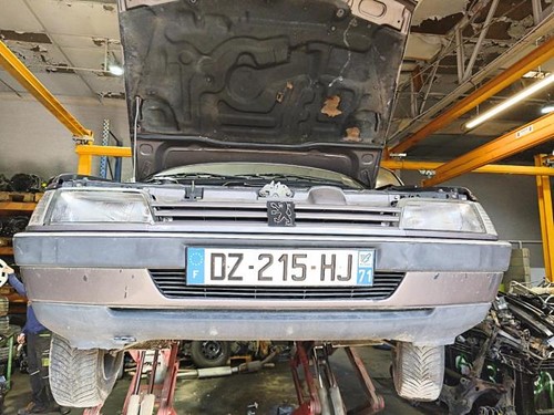 Pare choc avant peugeot 405 - pare,