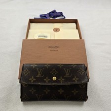 Louis Vuitton Authentic Monogram  Porte Tresor International Wallet M61215
