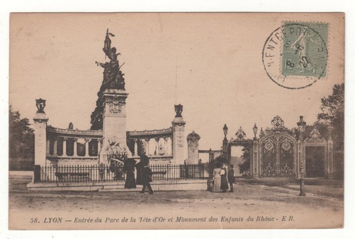 Cpa lyon monument des - cpa, :