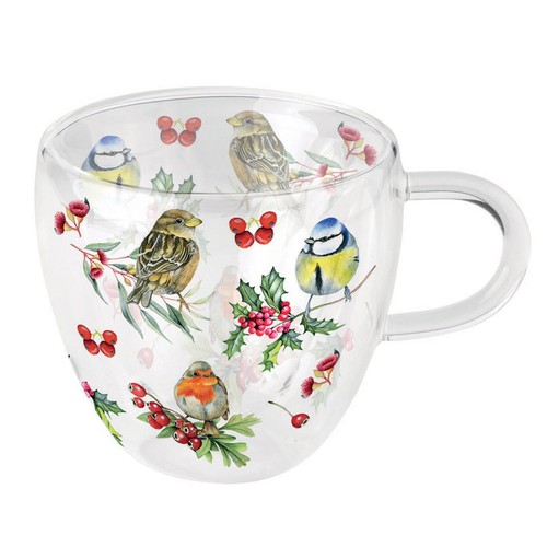 Tasse thé verre double - à,