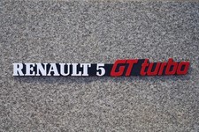 Monogramme Renault 5 Gt Turbo 